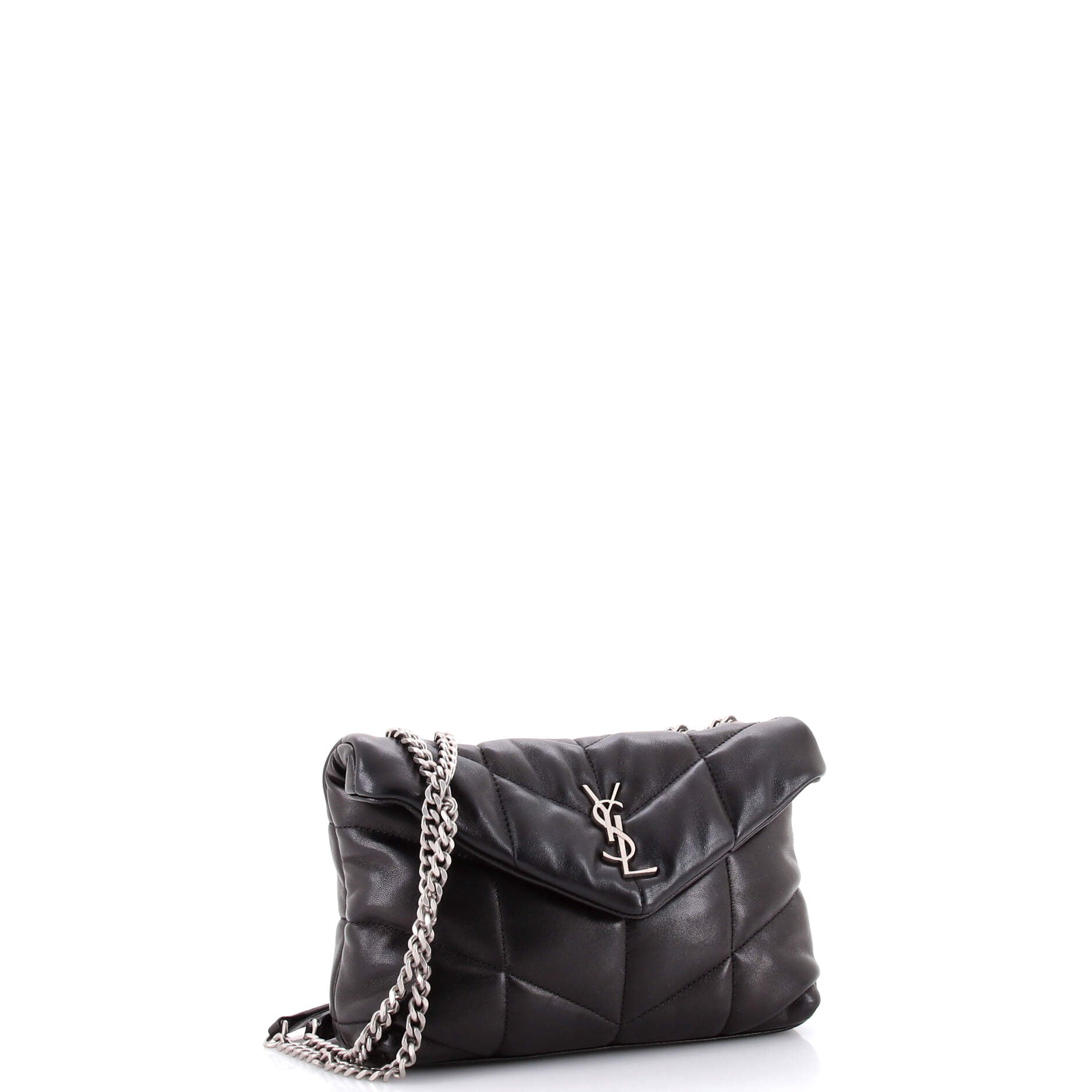 Loulou Puffer Shoulder Bag Quilted Leather Mini