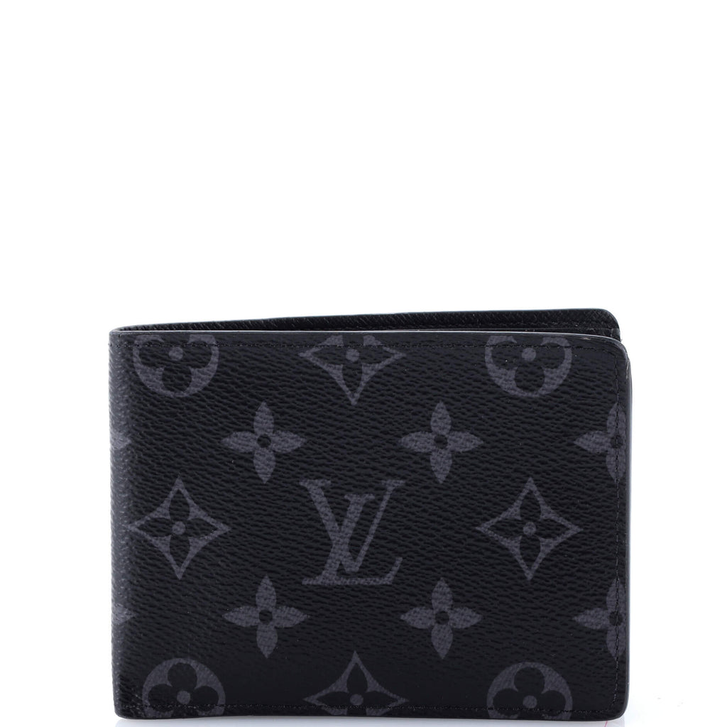 Slender Wallet Monogram Eclipse Canvas