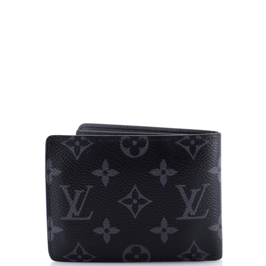 Slender Wallet Monogram Eclipse Canvas