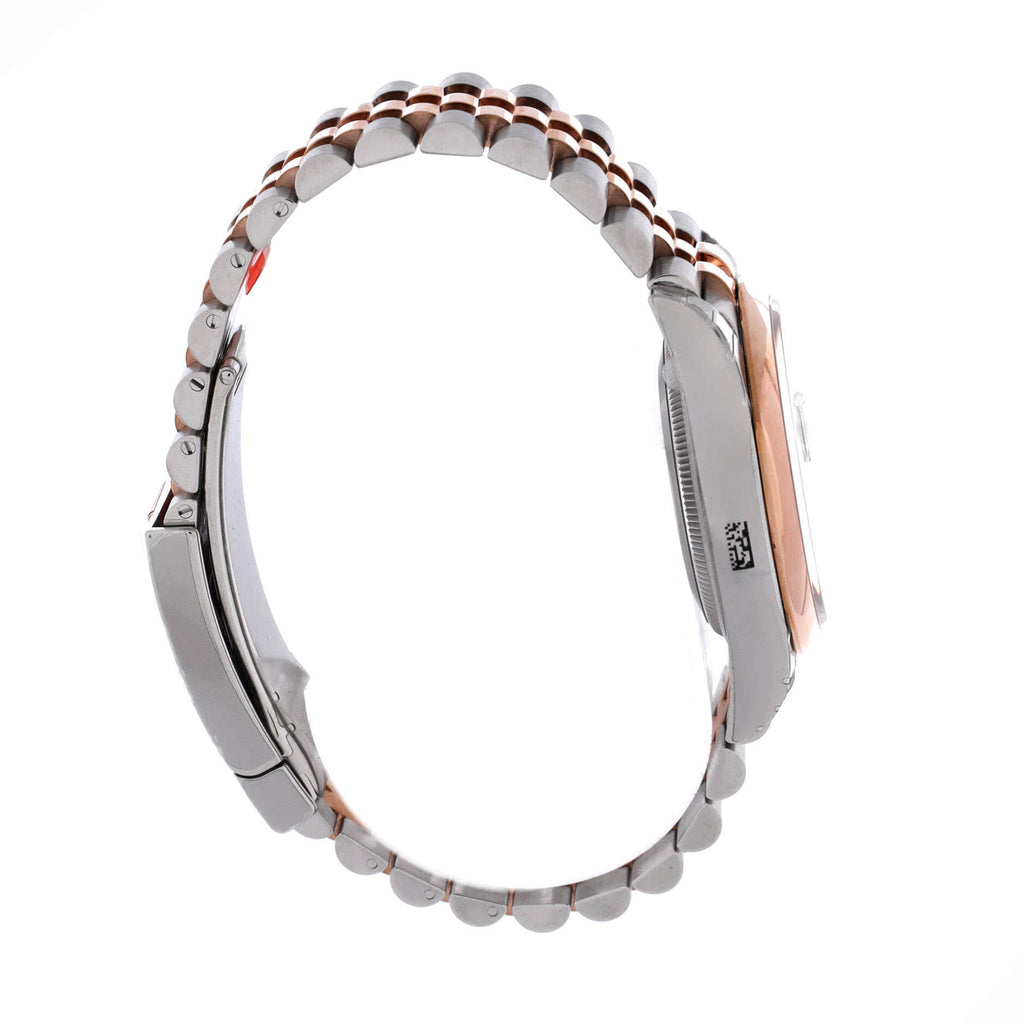 Oyster Perpetual Datejust Fluted Motif Automatic Watch Stainless Steel and Rose Gold 36