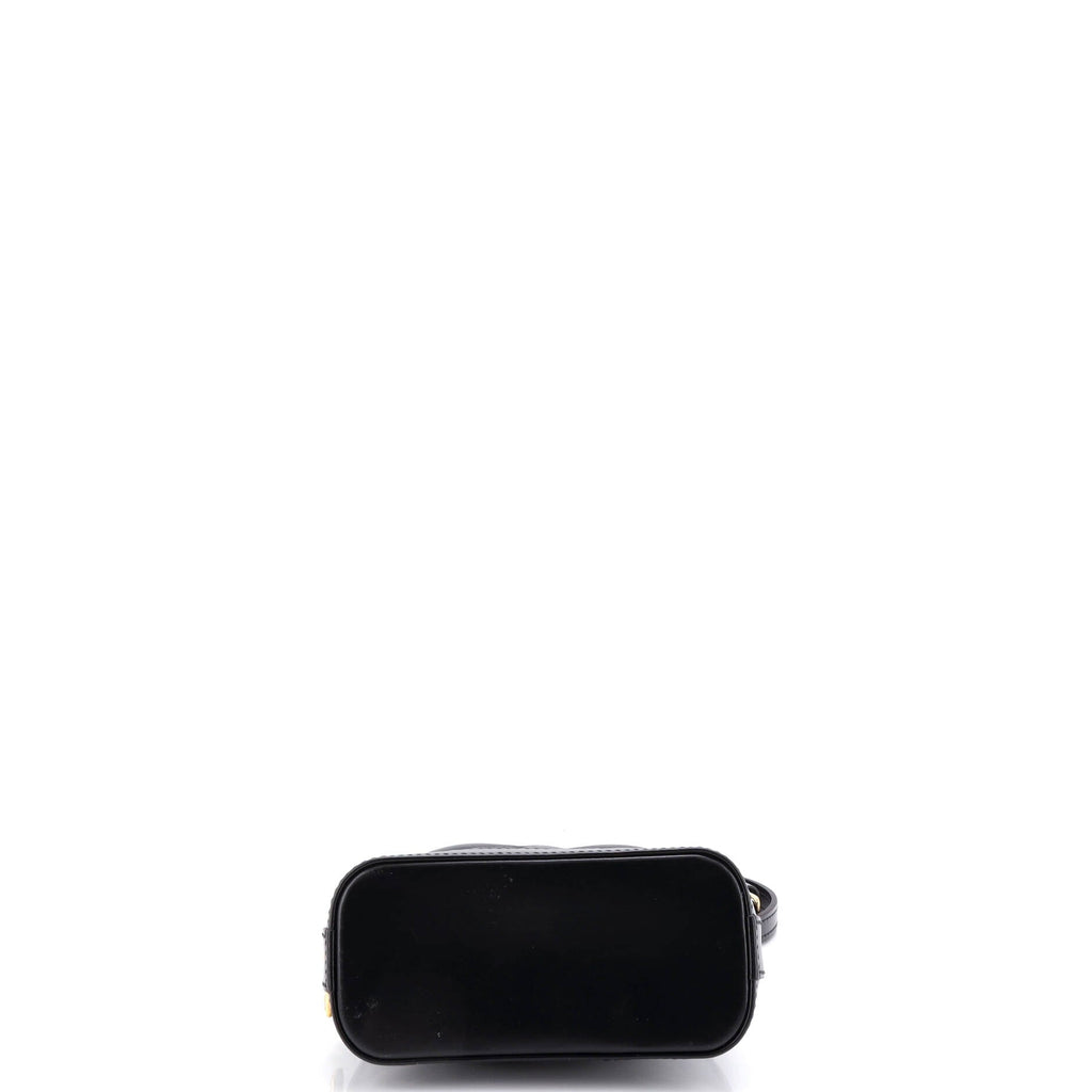Alma Handbag Malletage Leather Nano