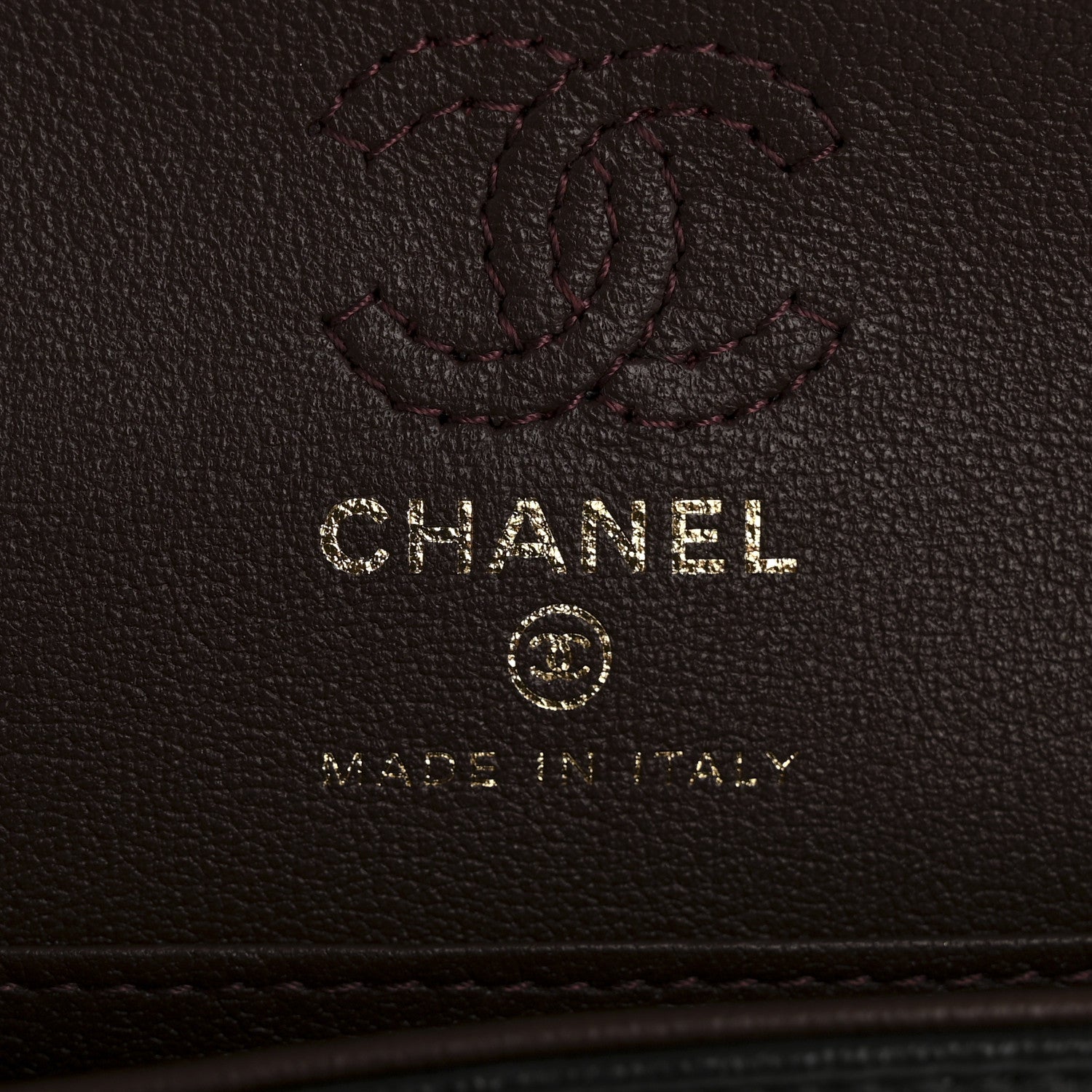 Lambskin Quilted Mini Double Flap With Hook Black