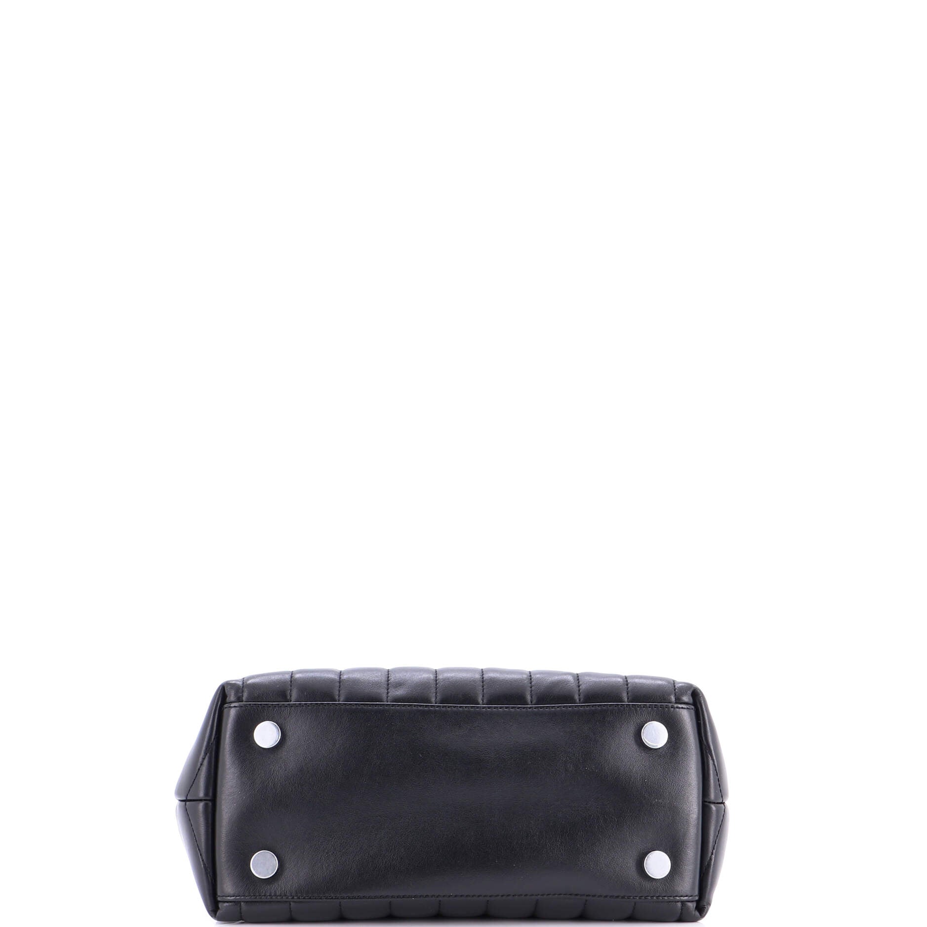 LouLou Top Handle Bag Matelasse Chevron Leather Medium