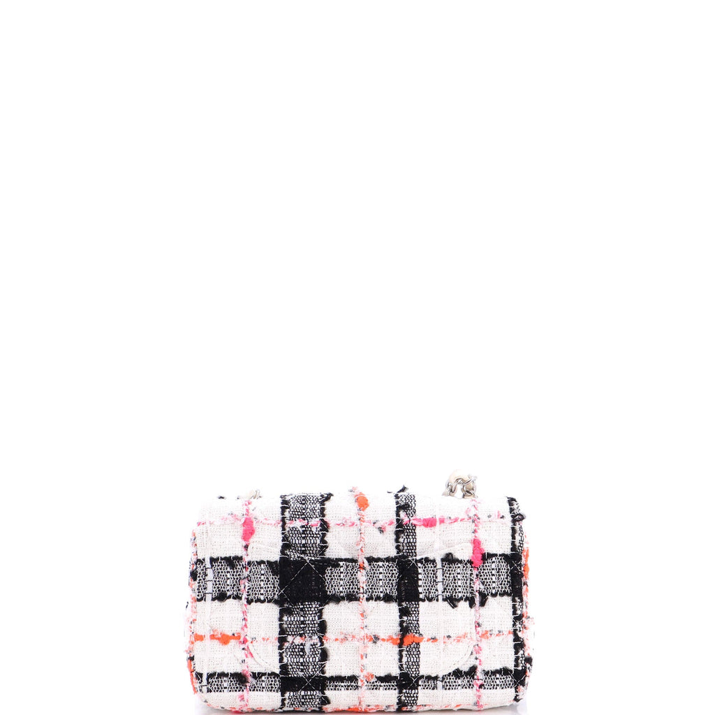 Classic Single Flap Bag Quilted Tweed Mini