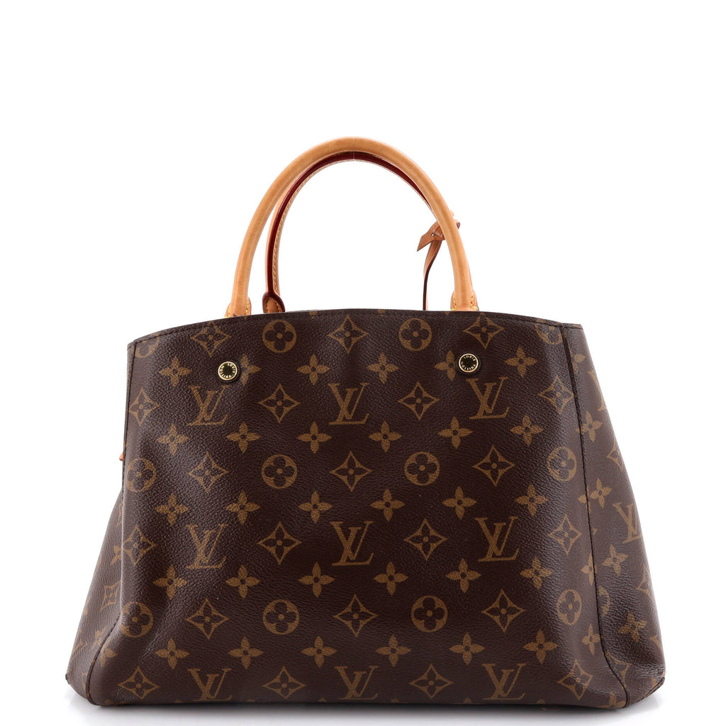 Montaigne Handbag Monogram Canvas MM