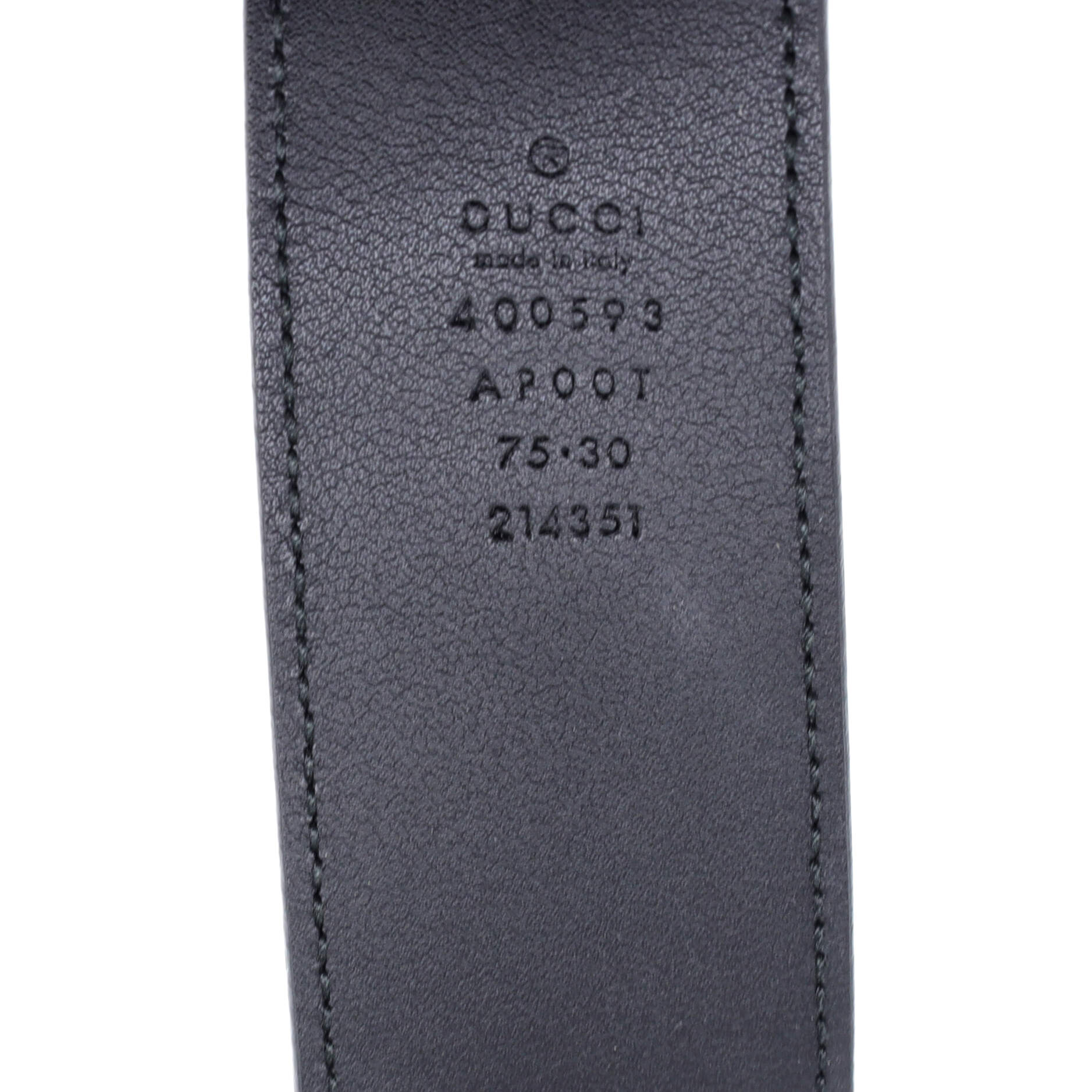 GG Marmont Belt Leather Wide 90