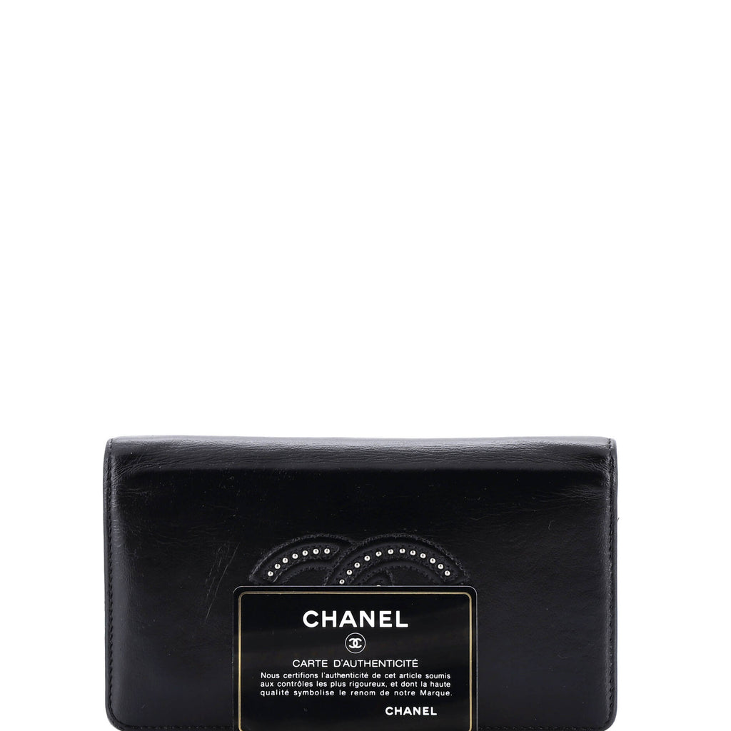Timeless L-Yen Wallet Studded Leather Long