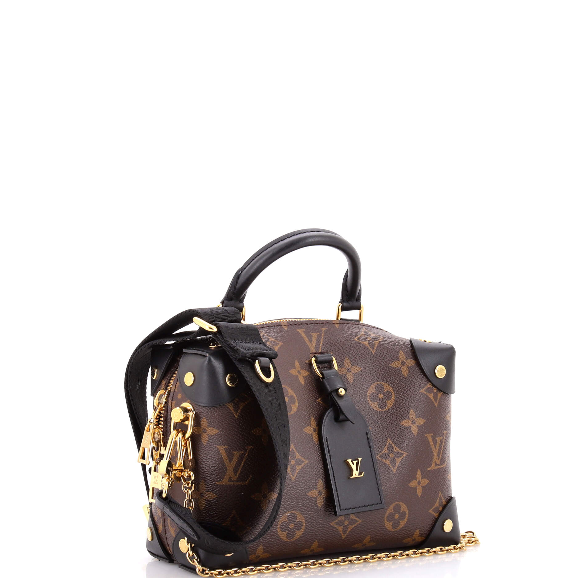 Petite Malle Souple Handbag Monogram Empreinte Leather