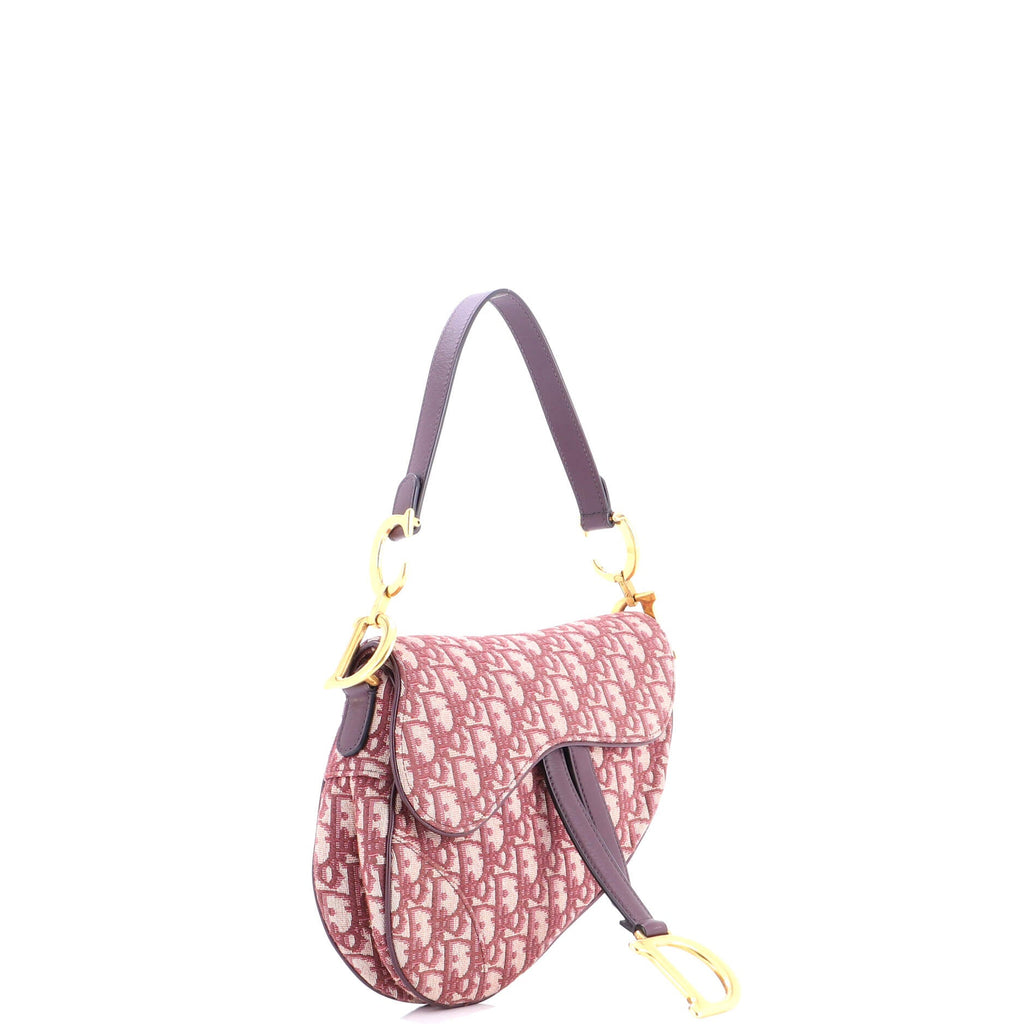 Saddle Handbag Oblique Canvas Medium