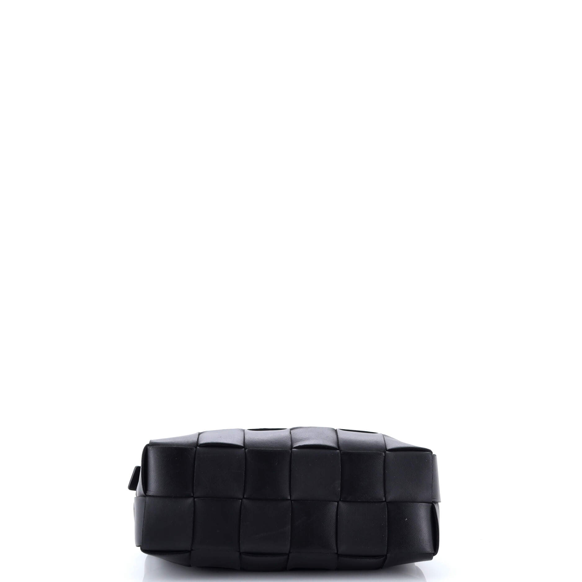 Brick Cassette Shoulder Bag Maxi Intrecciato Leather