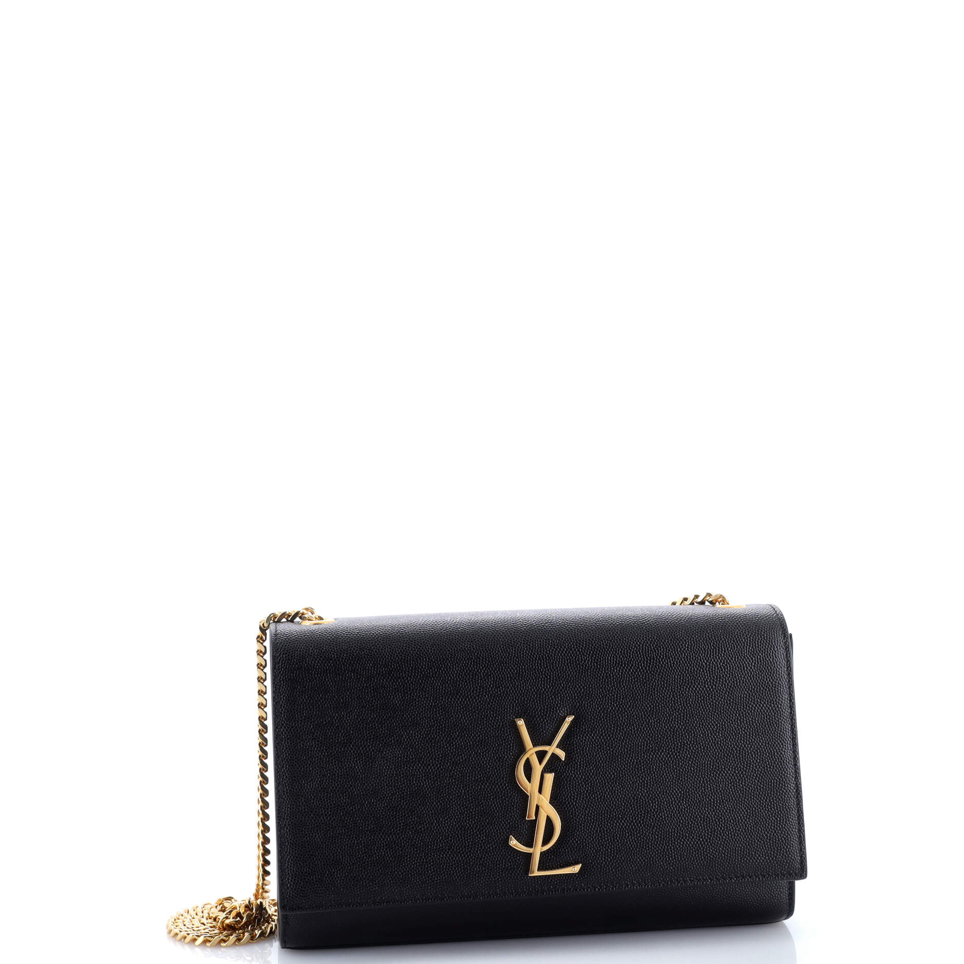 Classic Monogram Crossbody Bag Grainy Leather Medium