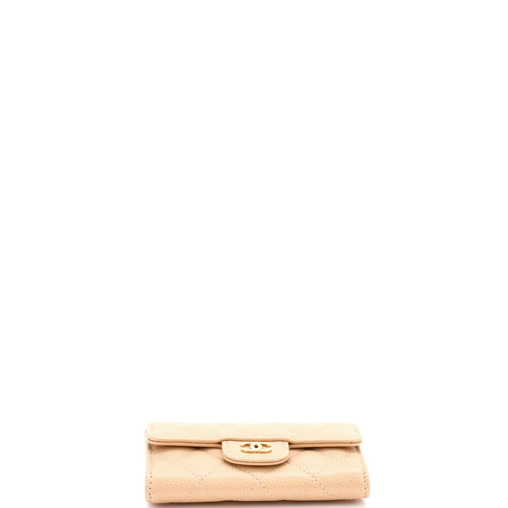 Classic Flap  Holder Quilted Caviar