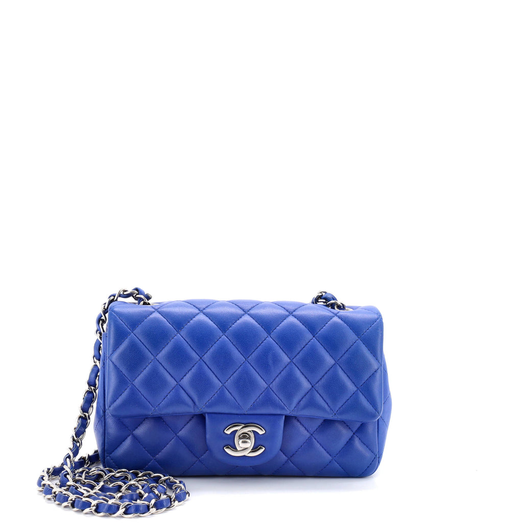 Classic Single Flap Bag Quilted Lambskin Mini