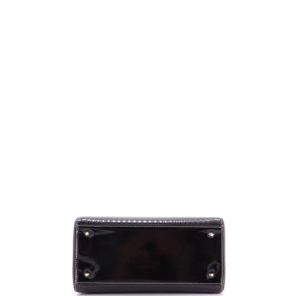 Lady Dior Bag Micro Cannage Ombre Metallic Calfskin Medium