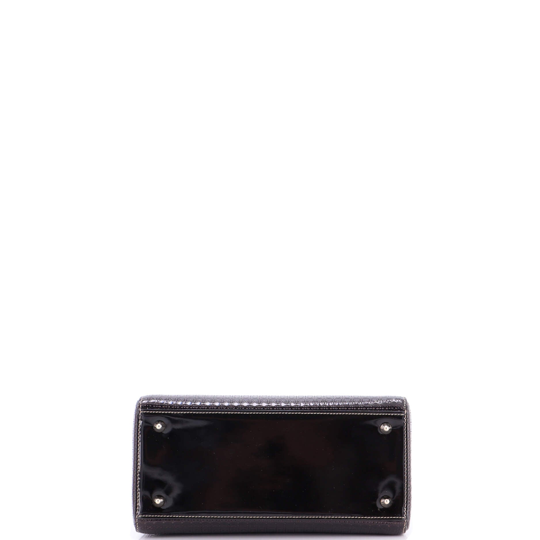 Lady Dior Bag Micro Cannage Ombre Metallic Calfskin Medium