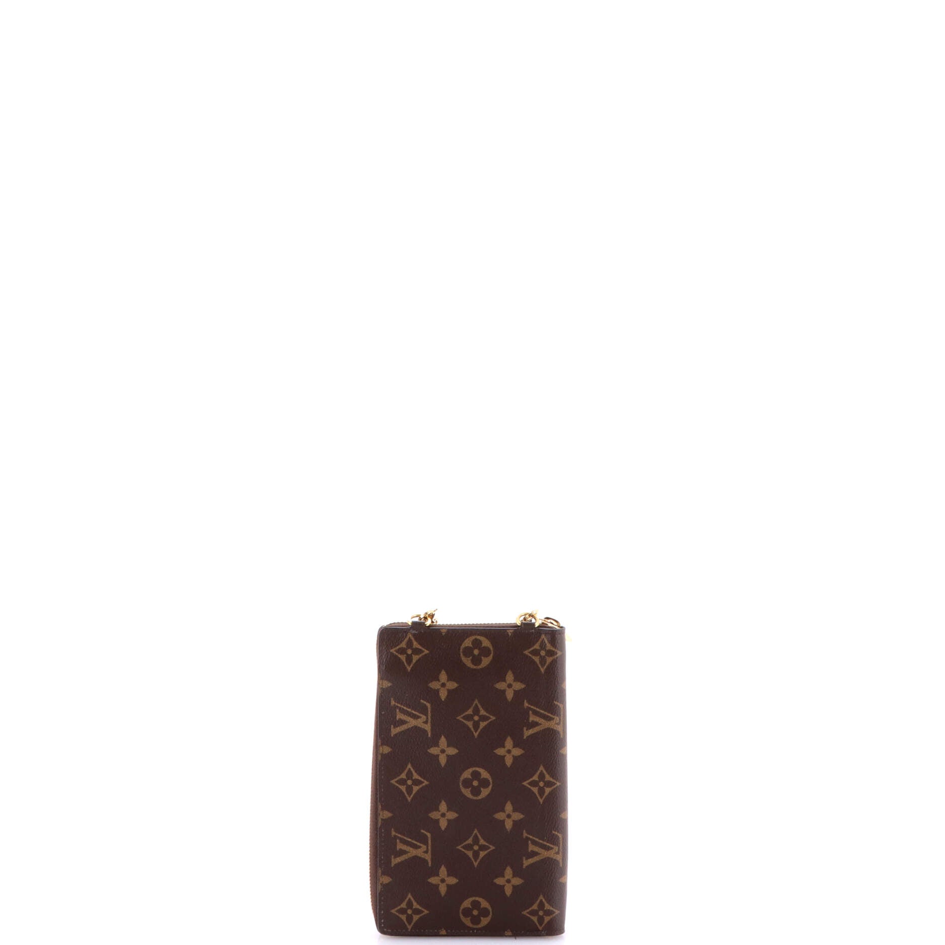 Vertical Zippy Metis Chain Wallet Reverse Monogram Canvas