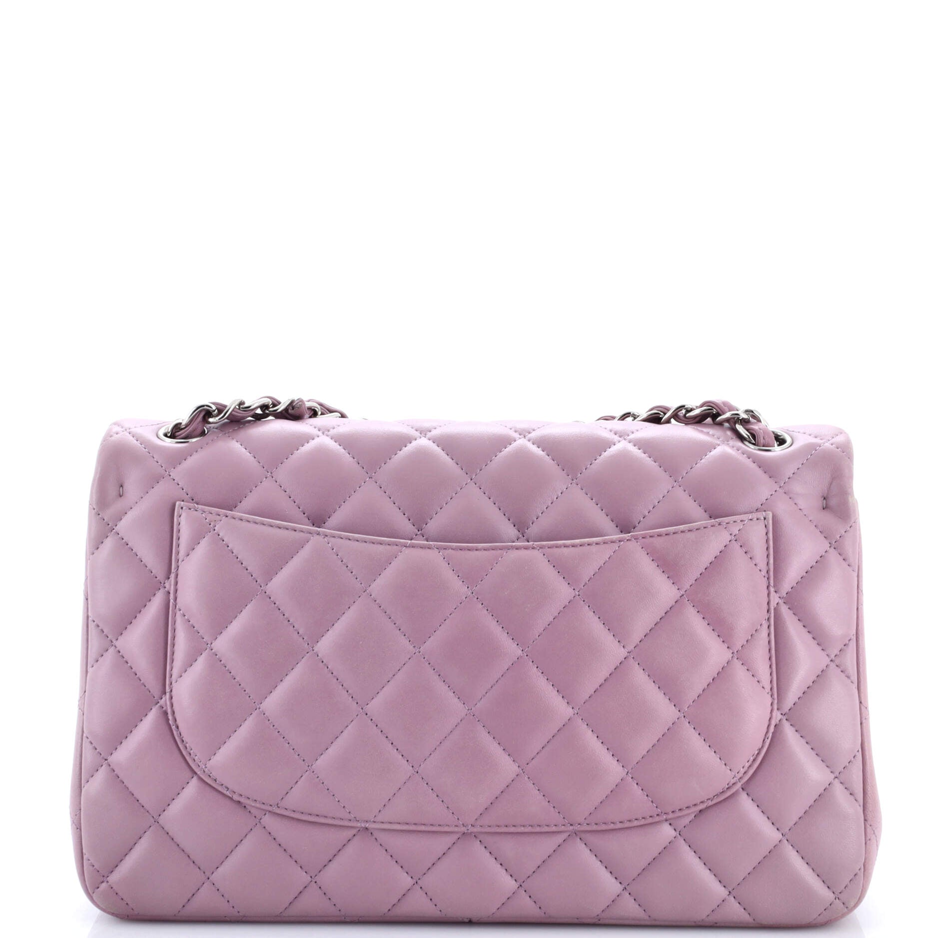 Classic Double Flap Bag Quilted Lambskin Jumbo