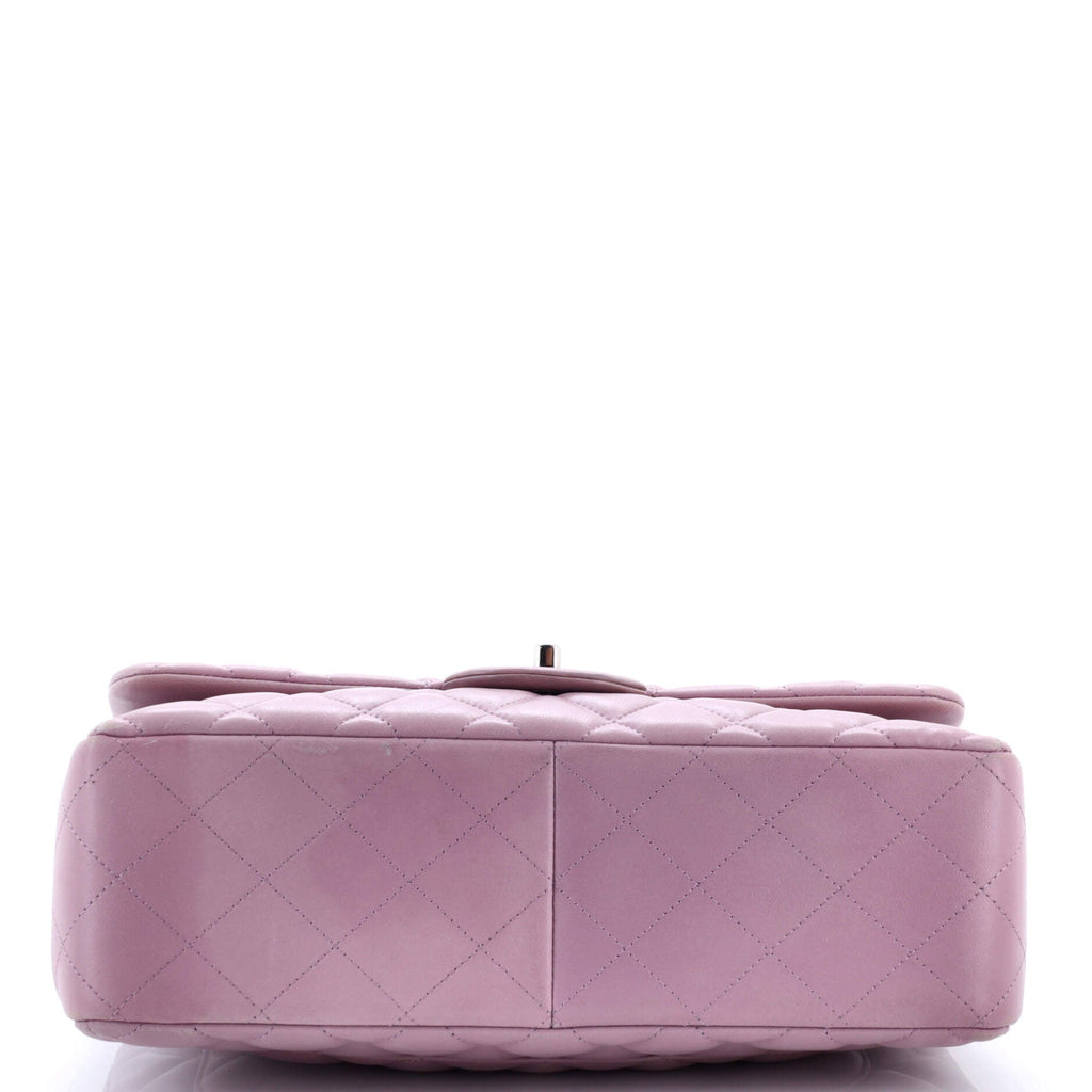 Classic Double Flap Bag Quilted Lambskin Jumbo