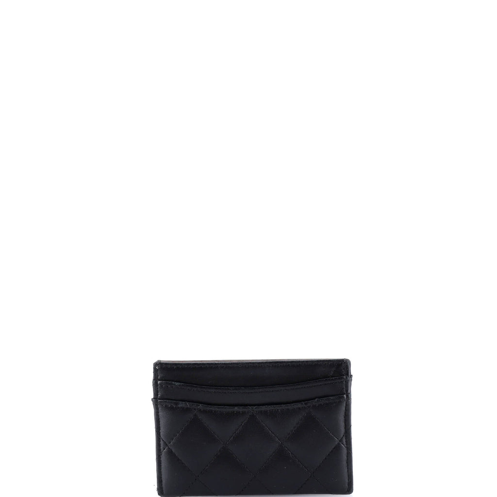 Classic Card Holder Quilted Lambskin