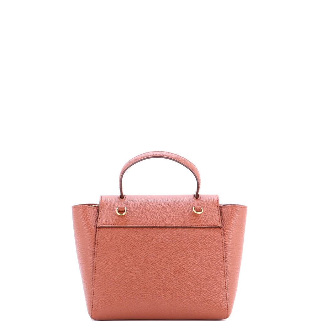 Belt Bag Textured Leather Nano