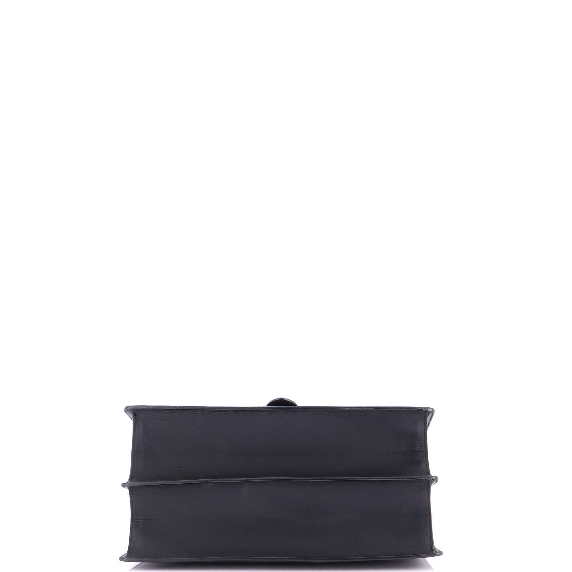 Dionysus Bamboo Top Handle Bag Colorblock Leather Large