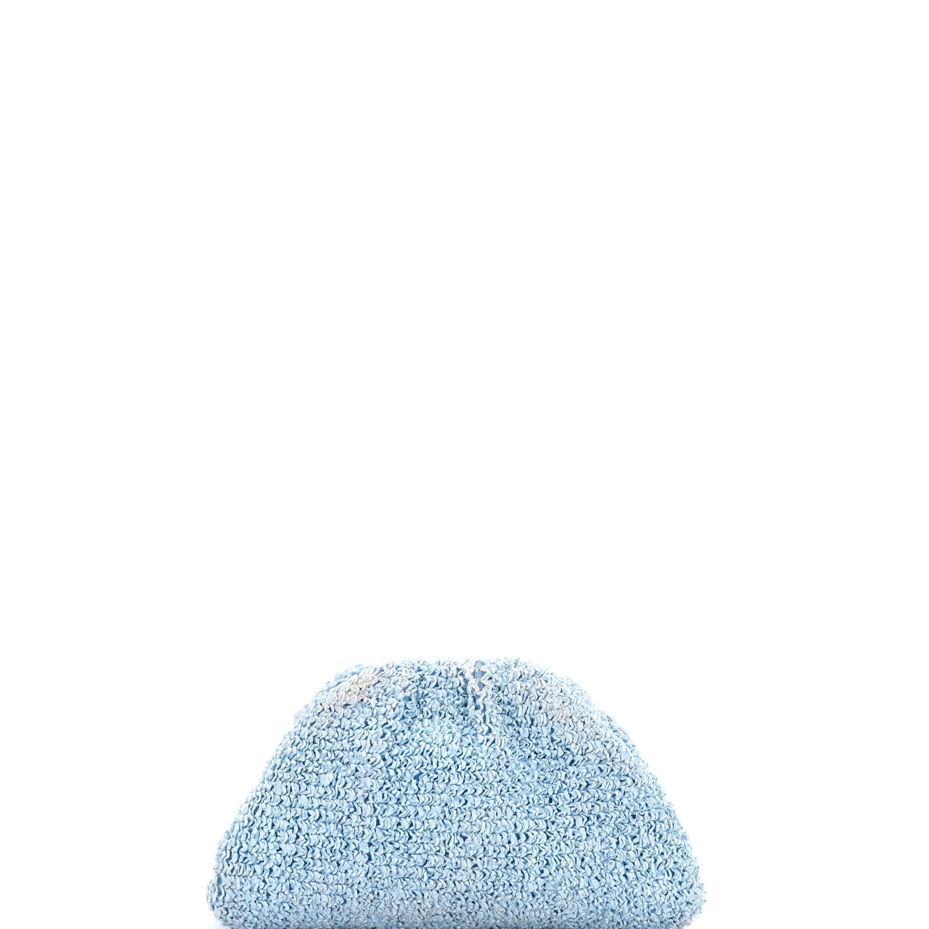 The Pouch Curly Raffia Mini
