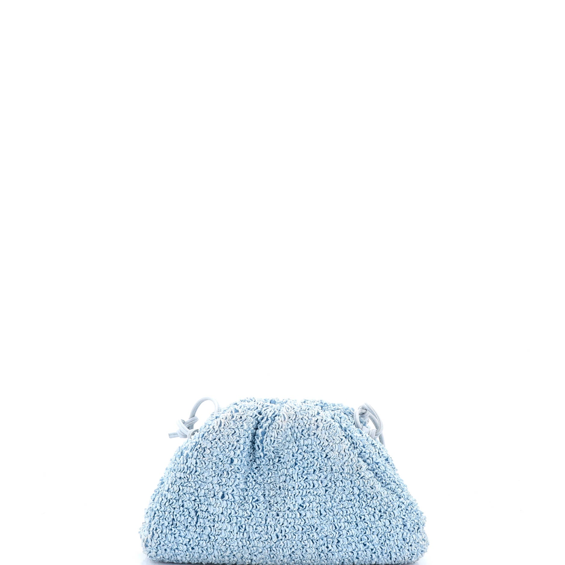 The Pouch Curly Raffia Mini