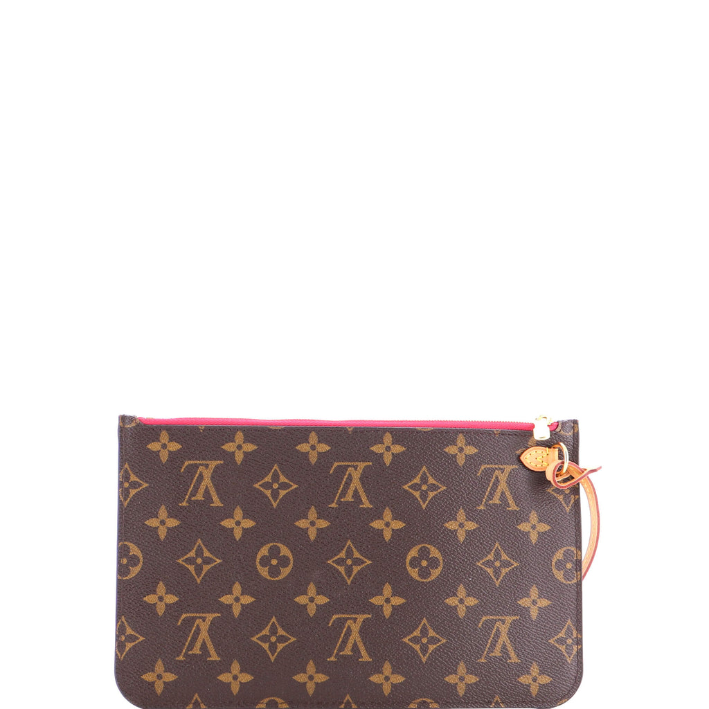 Neverfull Pochette Monogram Canvas Large