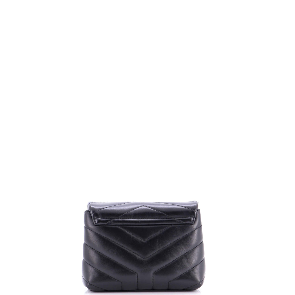 Loulou Shoulder Bag Matelasse Chevron Leather Toy