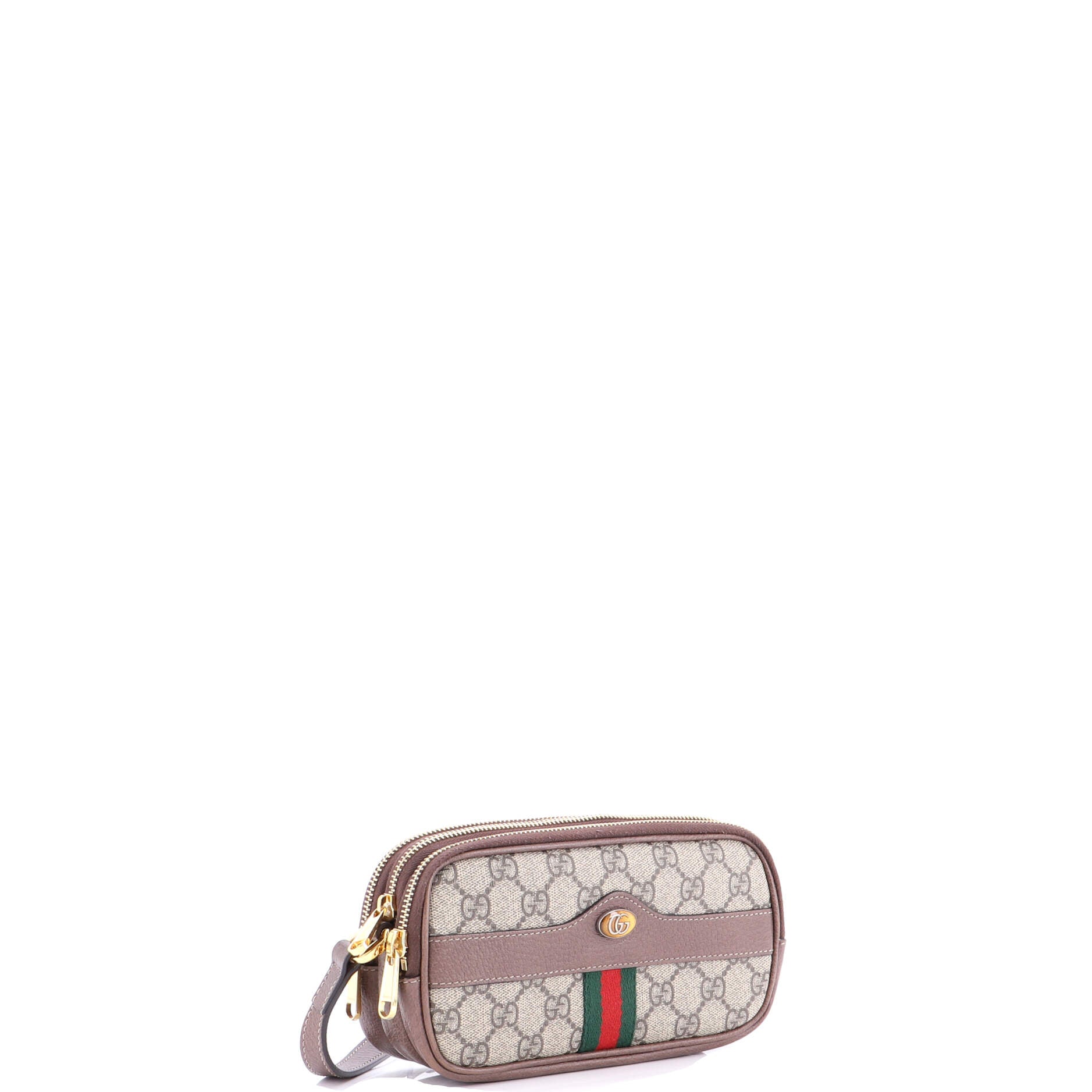 Ophidia Triple Zip Crossbody Bag GG Coated Canvas Mini