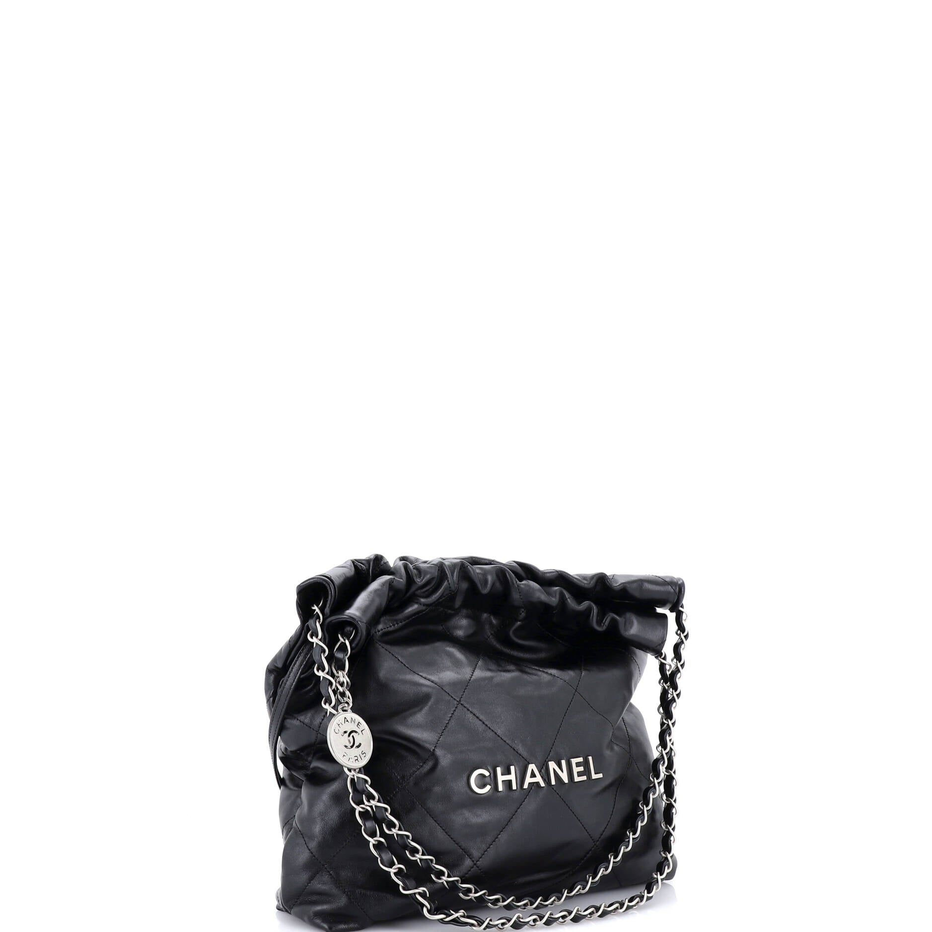 22 Chain Hobo Quilted Calfskin Small