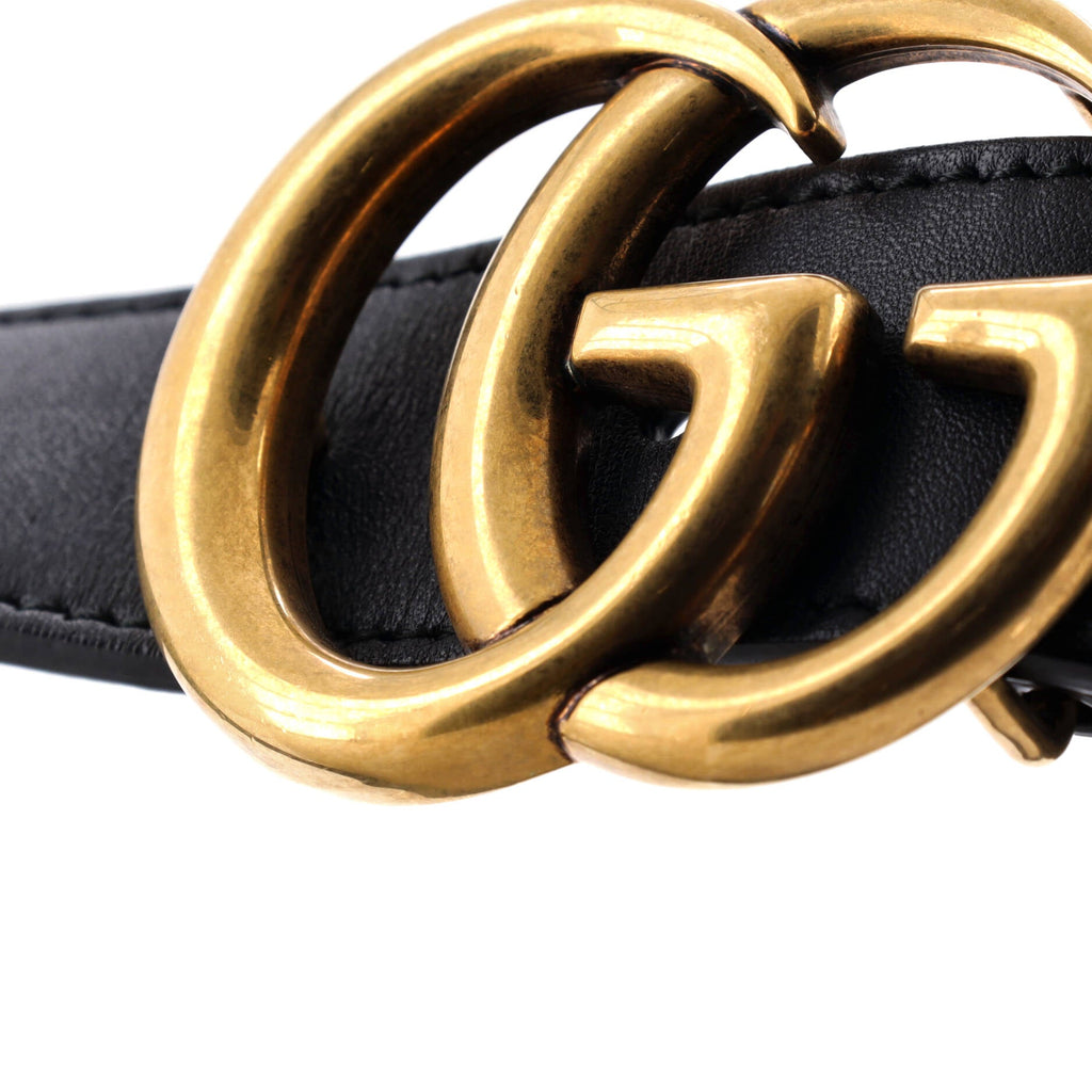 GG Marmont Belt Leather Medium 90