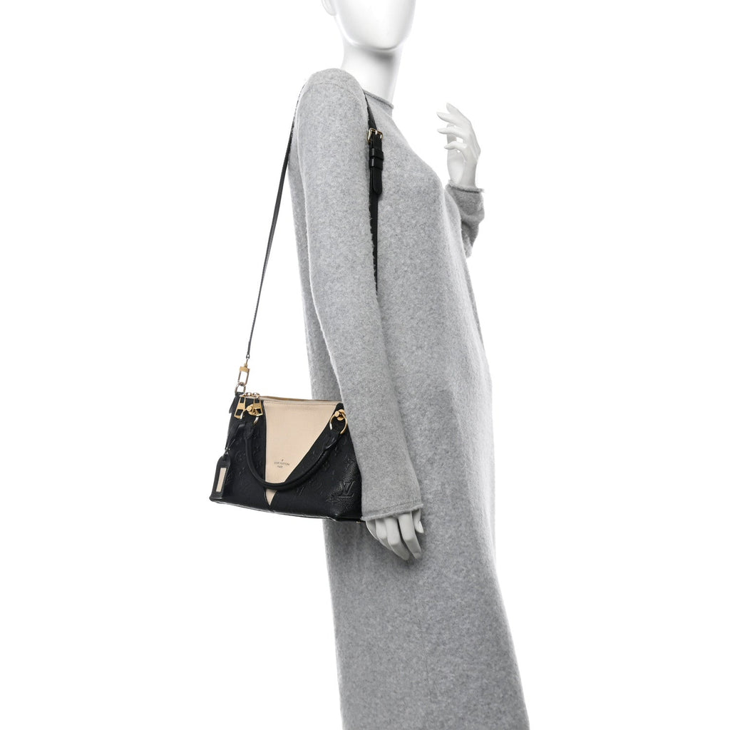 Empreinte V Tote BB Black Creme