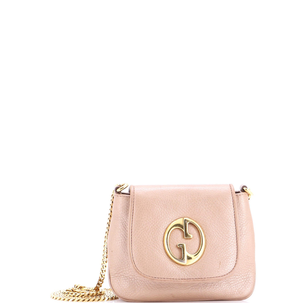 1973 Chain Shoulder Bag Leather Small