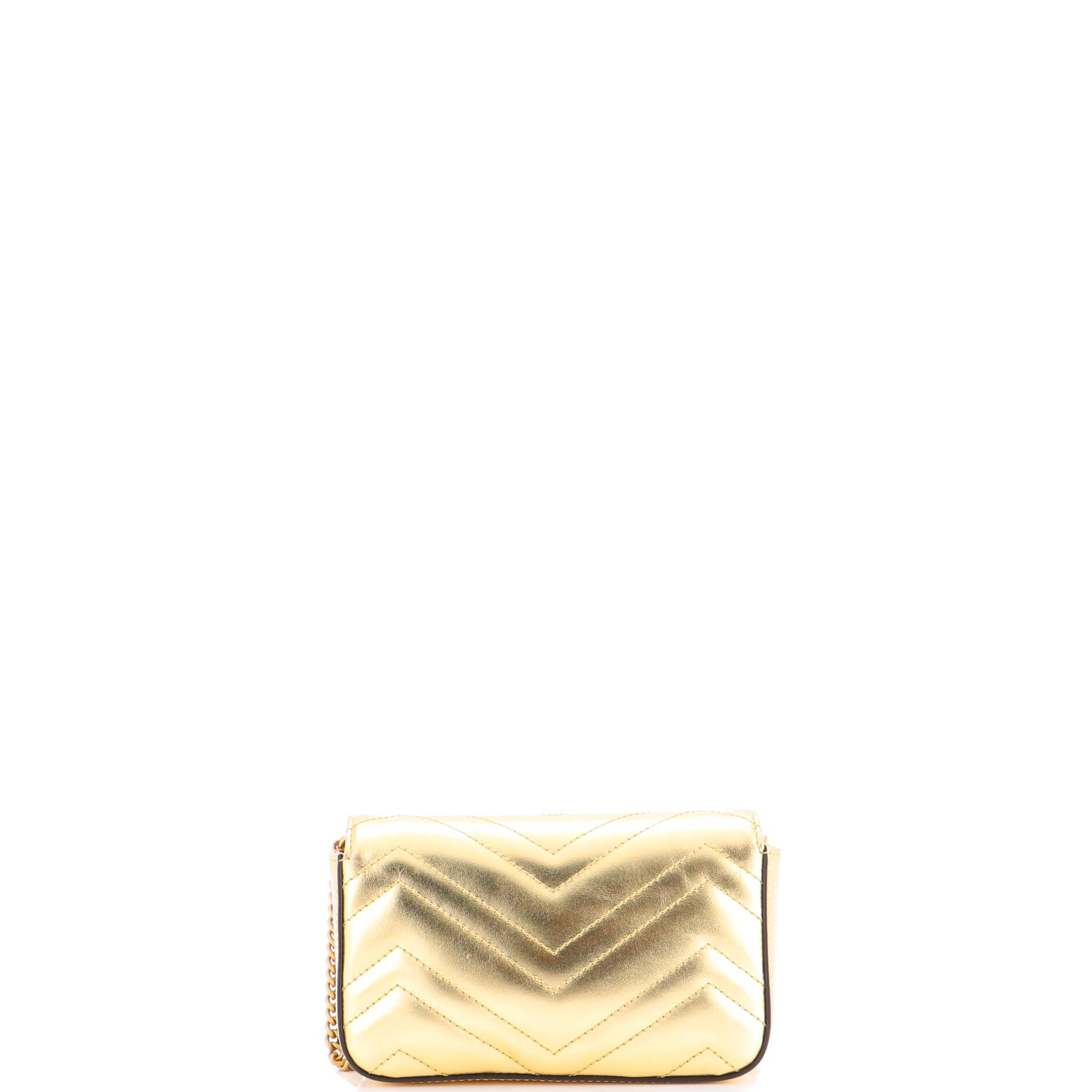 GG Marmont Flap Bag Matelasse Leather Super Mini