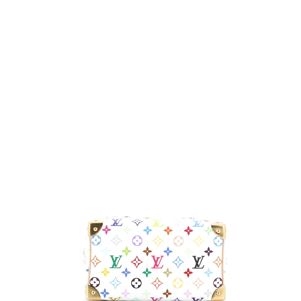 x Takashi Murakami Speedy Soft Bandouliere Bag Monogram Multicolor 25
