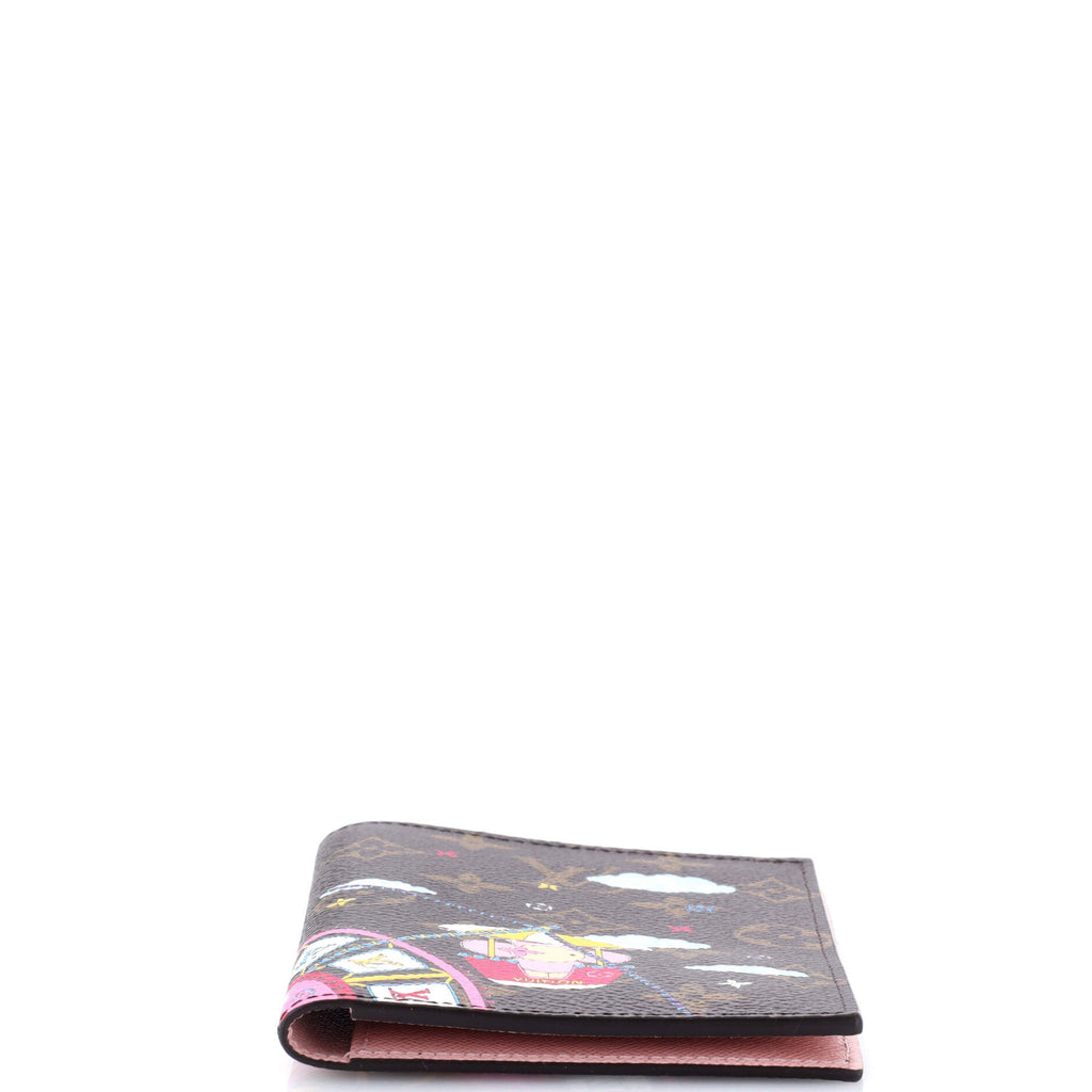 Passport Cover Limited Edition Vivienne Xmas Monogram Canvas