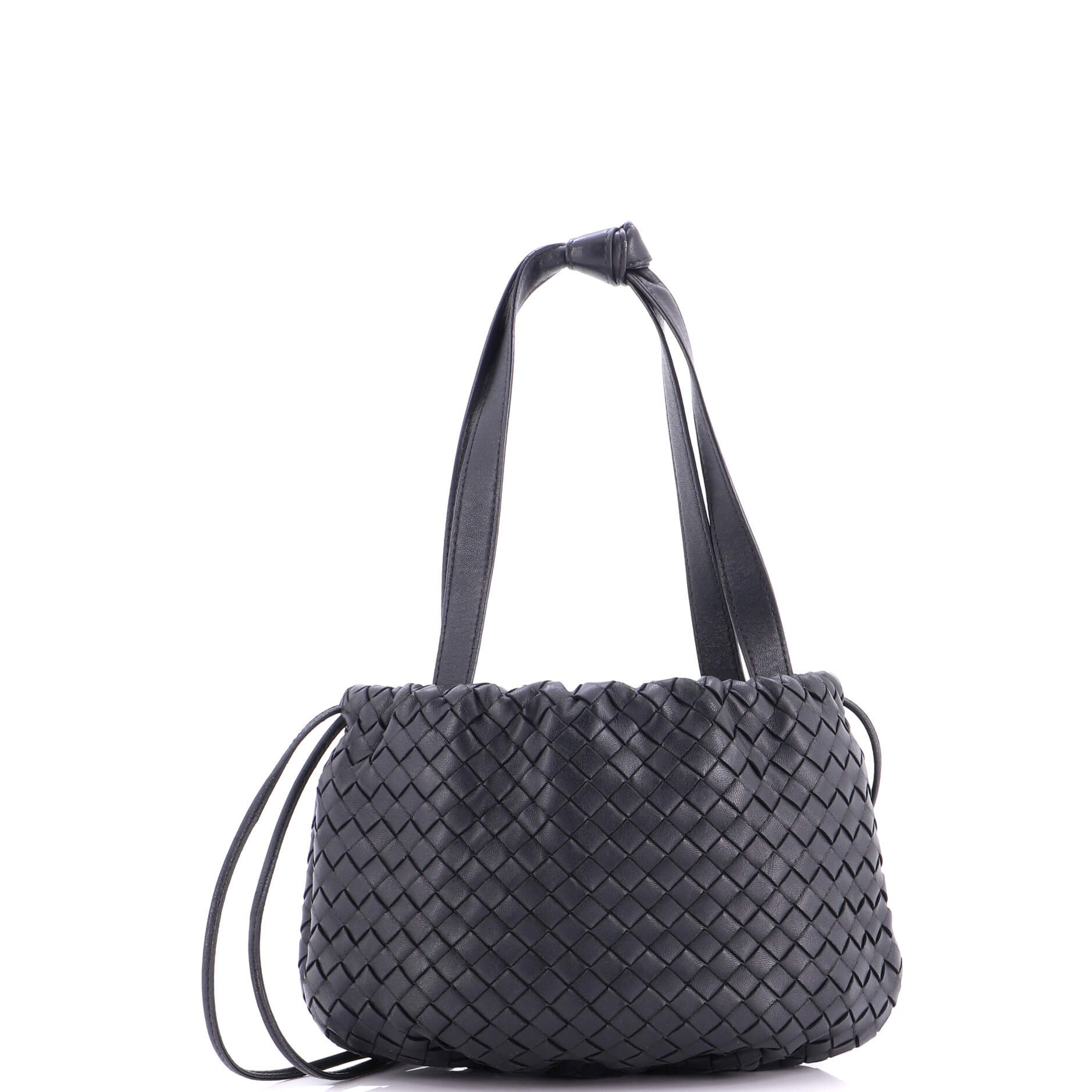 Bulb Shoulder Bag Intrecciato Nappa Small