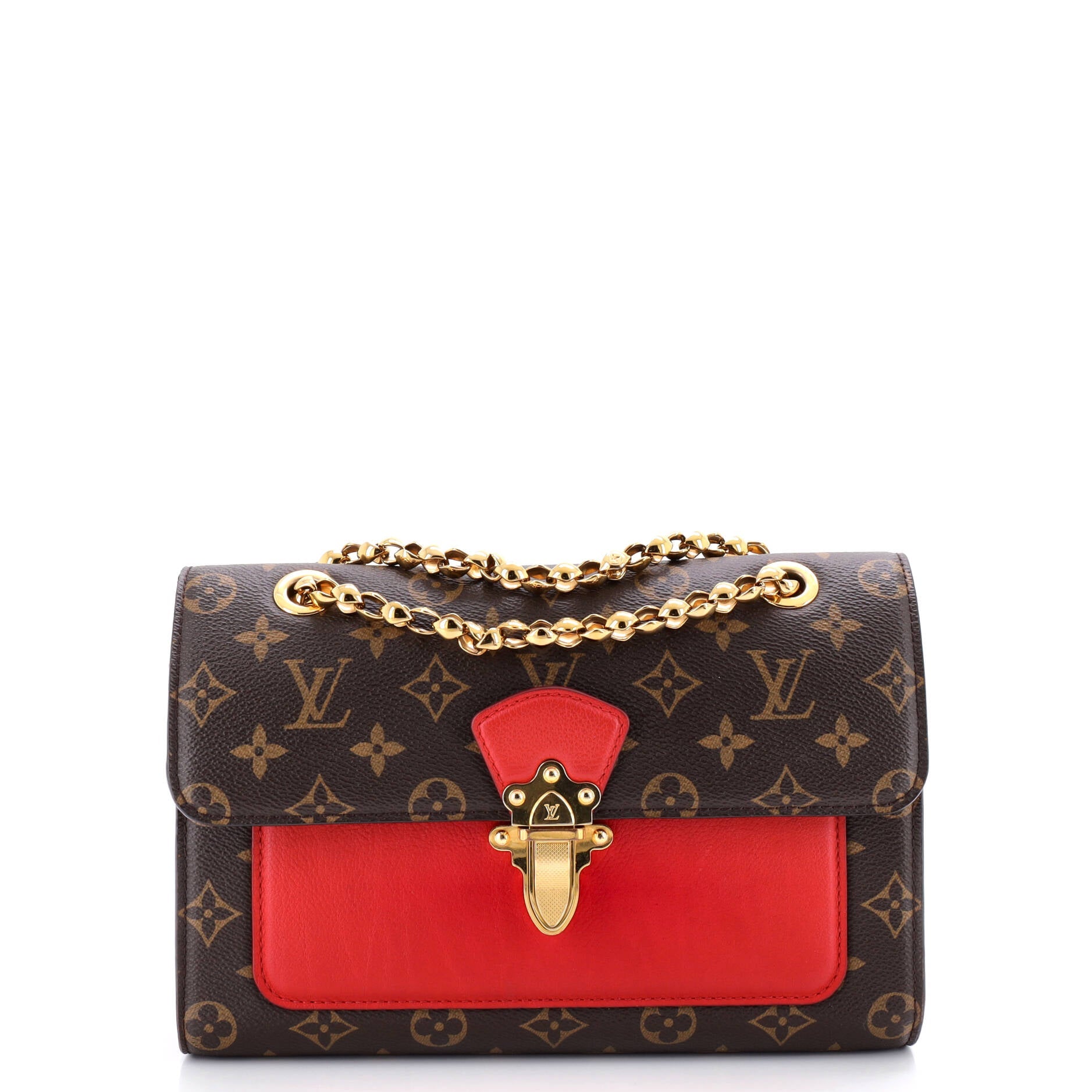Victoire Handbag Monogram Canvas and Leather
