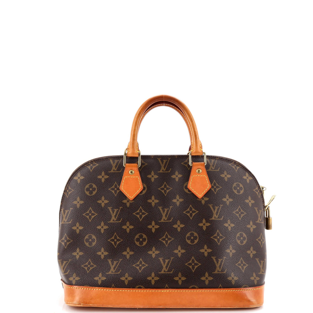 Vintage Alma Handbag Monogram Canvas PM