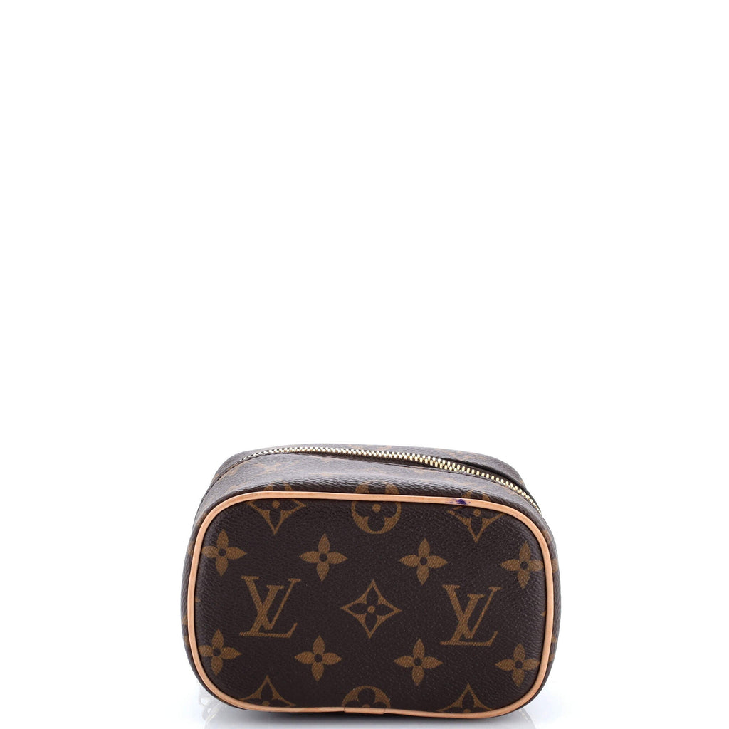 Nice Vanity Case Monogram Canvas Nano