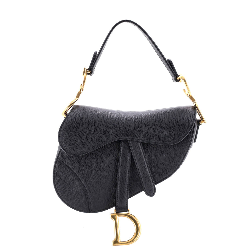 Saddle Handbag Leather Mini