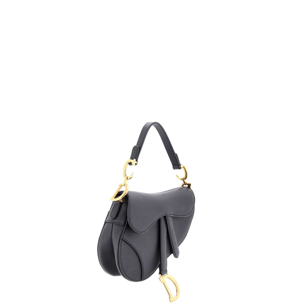 Saddle Handbag Leather Mini