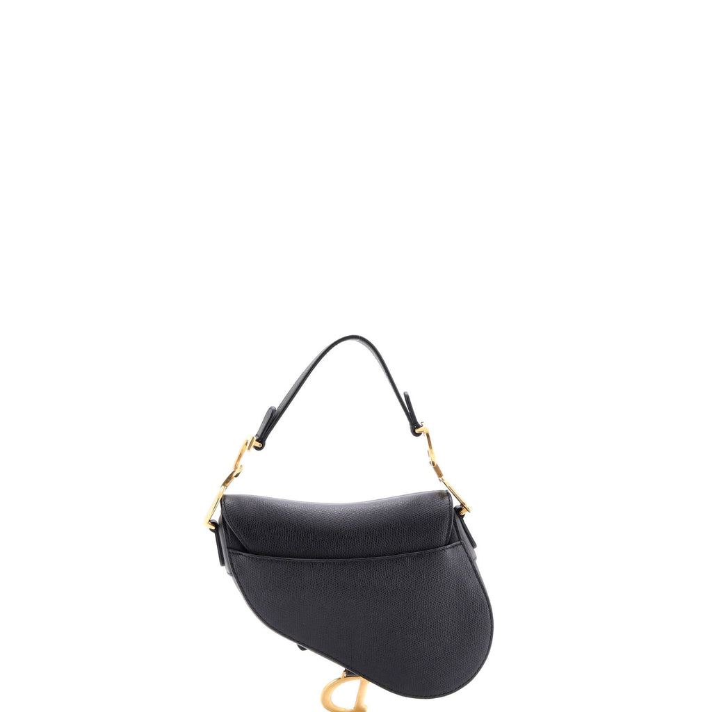 Saddle Handbag Leather Mini