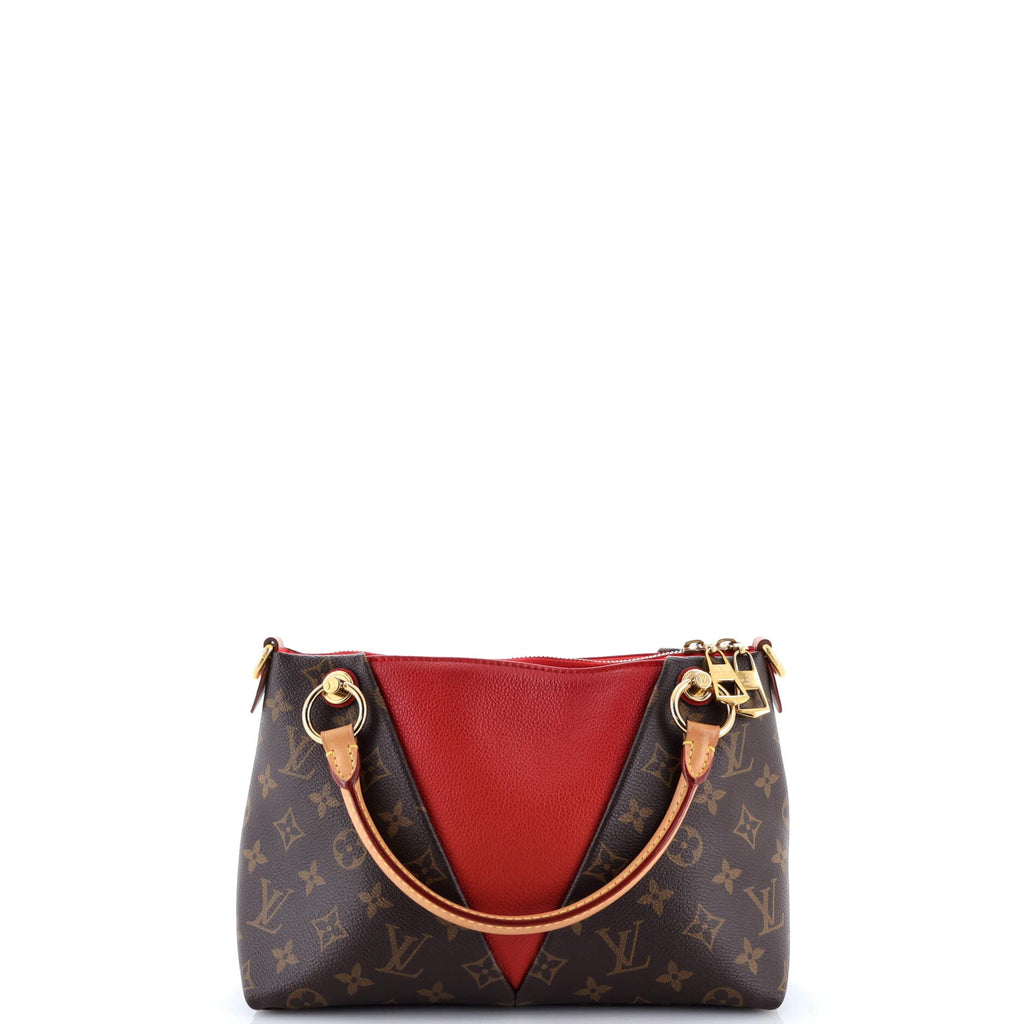 V Tote Monogram Canvas and Leather BB