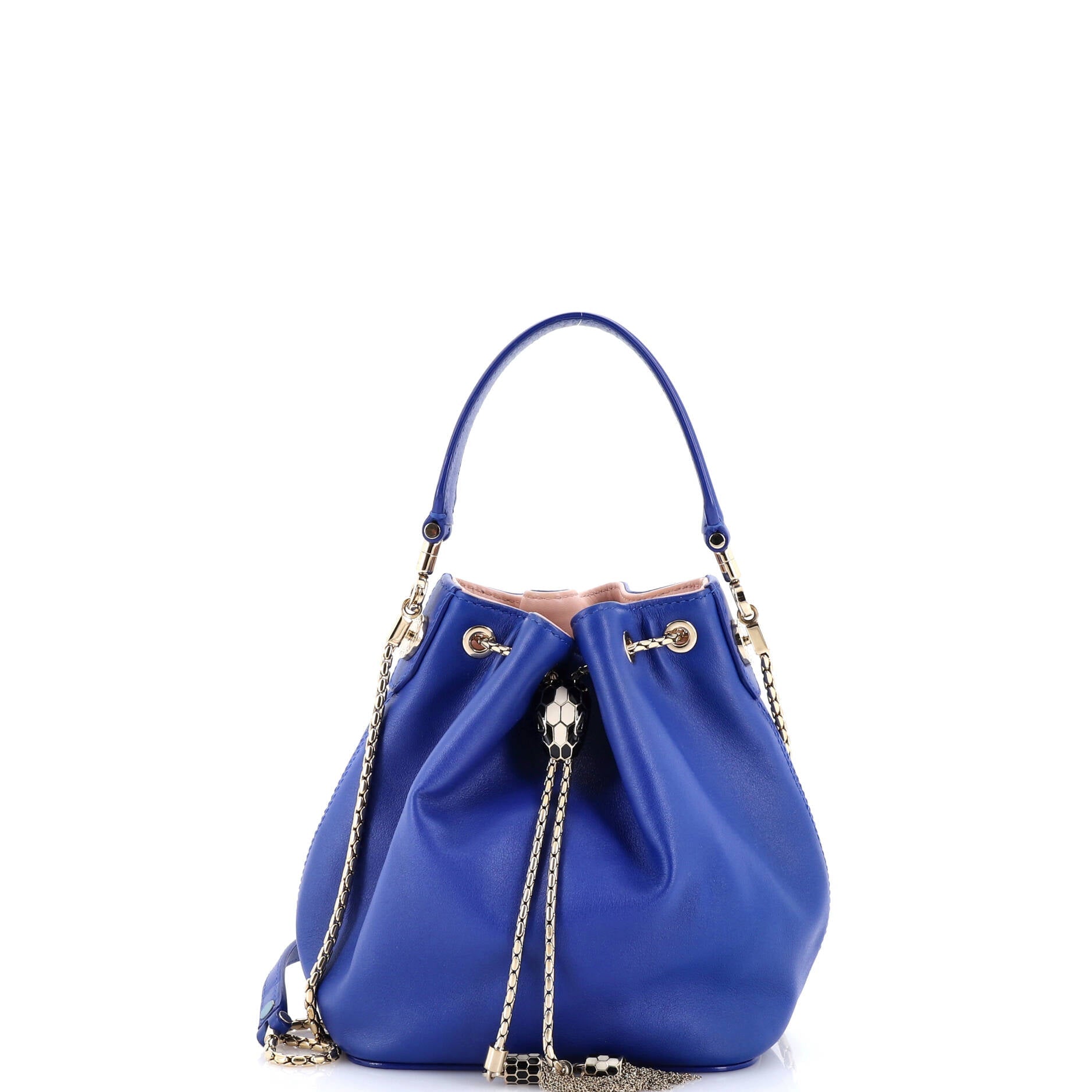 Serpenti Forever Bucket Bag Leather