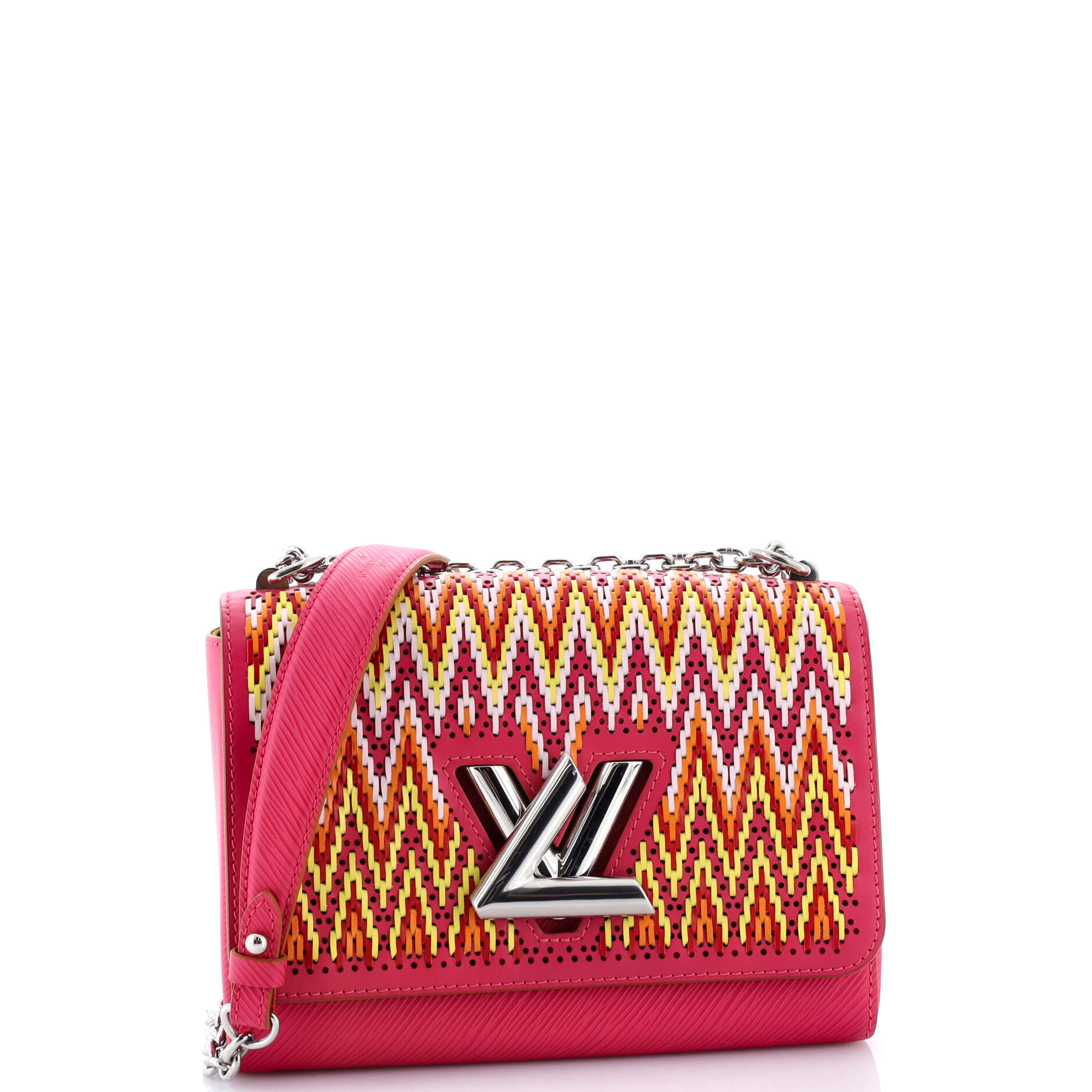 Twist Handbag Limited Edition Stitched Epi Leather MM