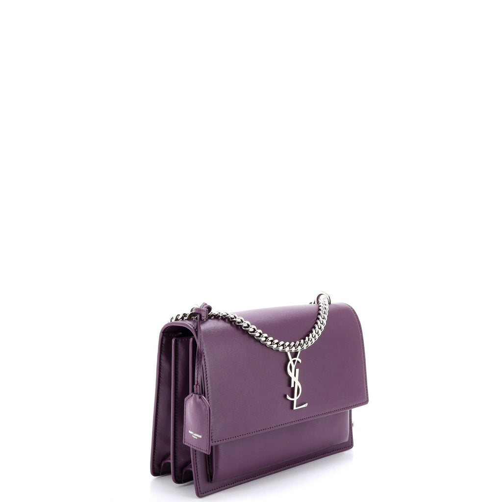 Sunset Crossbody Bag Leather Medium
