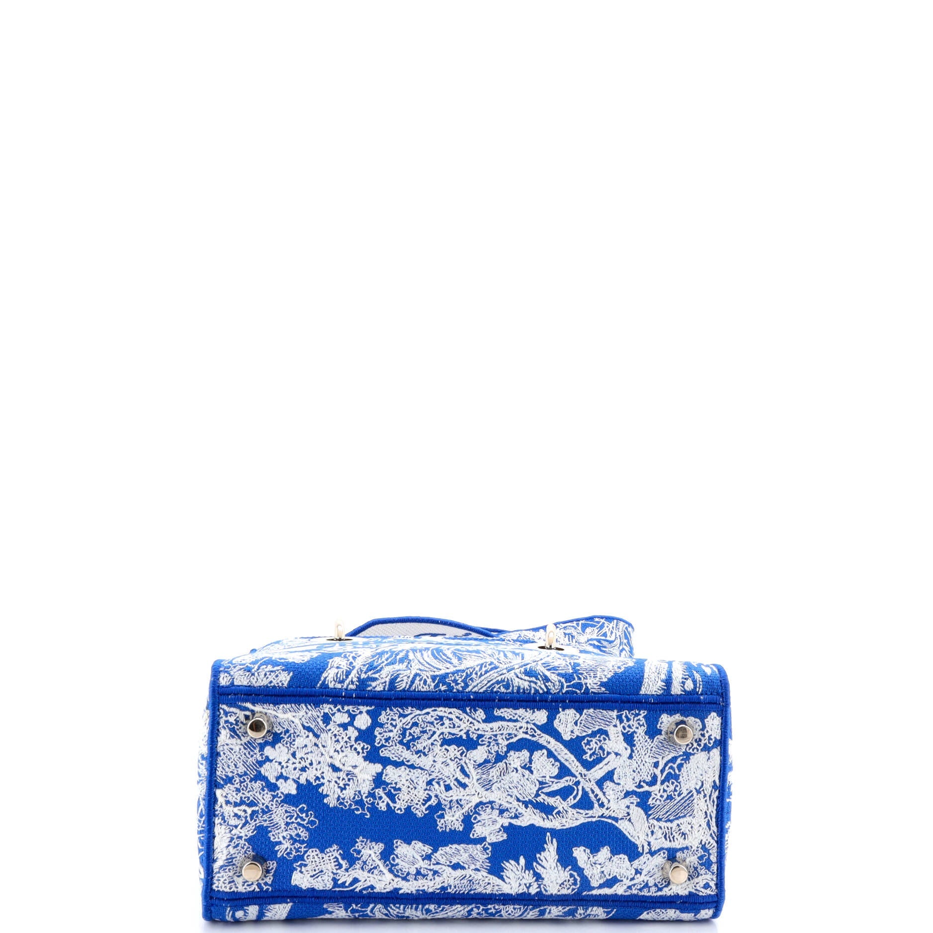 Toile de Jouy Lady D-Lite Bag Embroidered Canvas