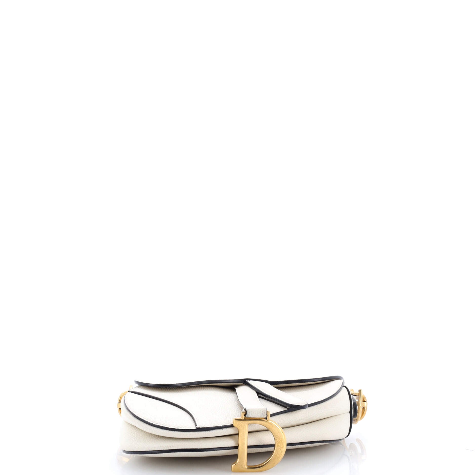 Saddle Handbag Leather Mini